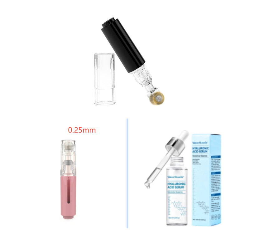 3 In 1 Lip Care Roller Needle Roller