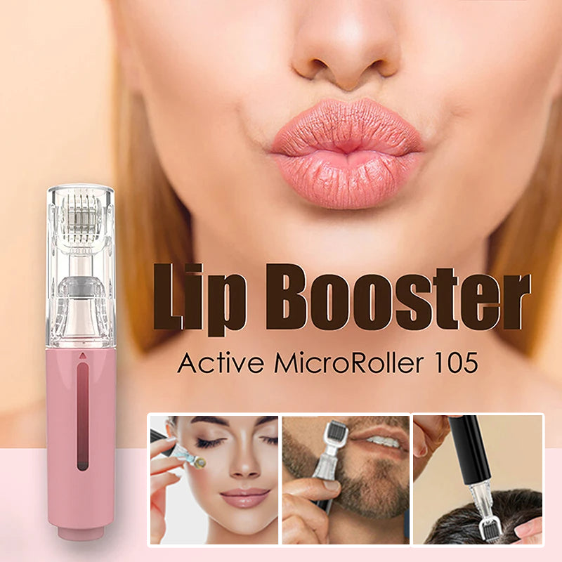 3 In 1 Lip Care Roller Needle Roller