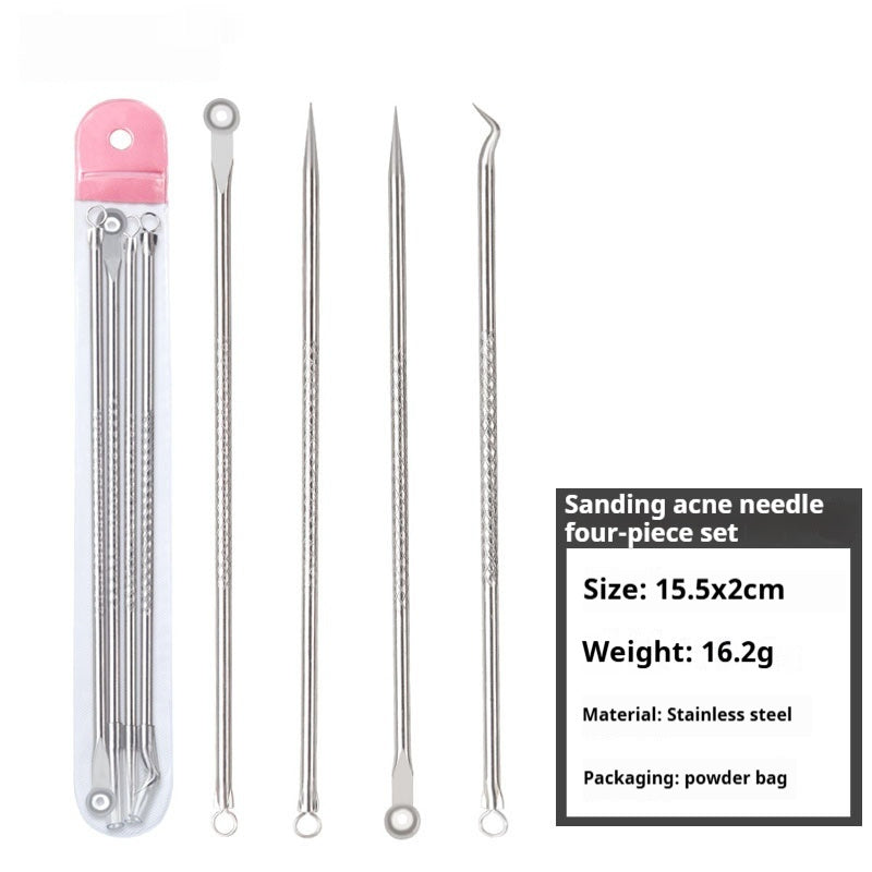 Pimple Pin 4-piece Stainless Steel Acne