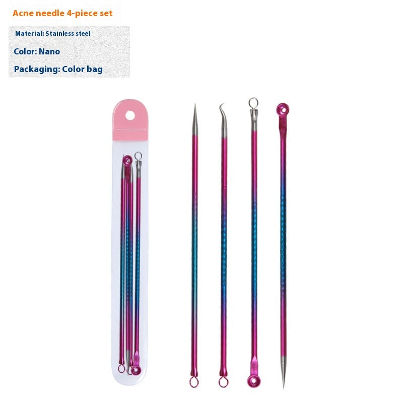 Pimple Pin 4-piece Stainless Steel Acne