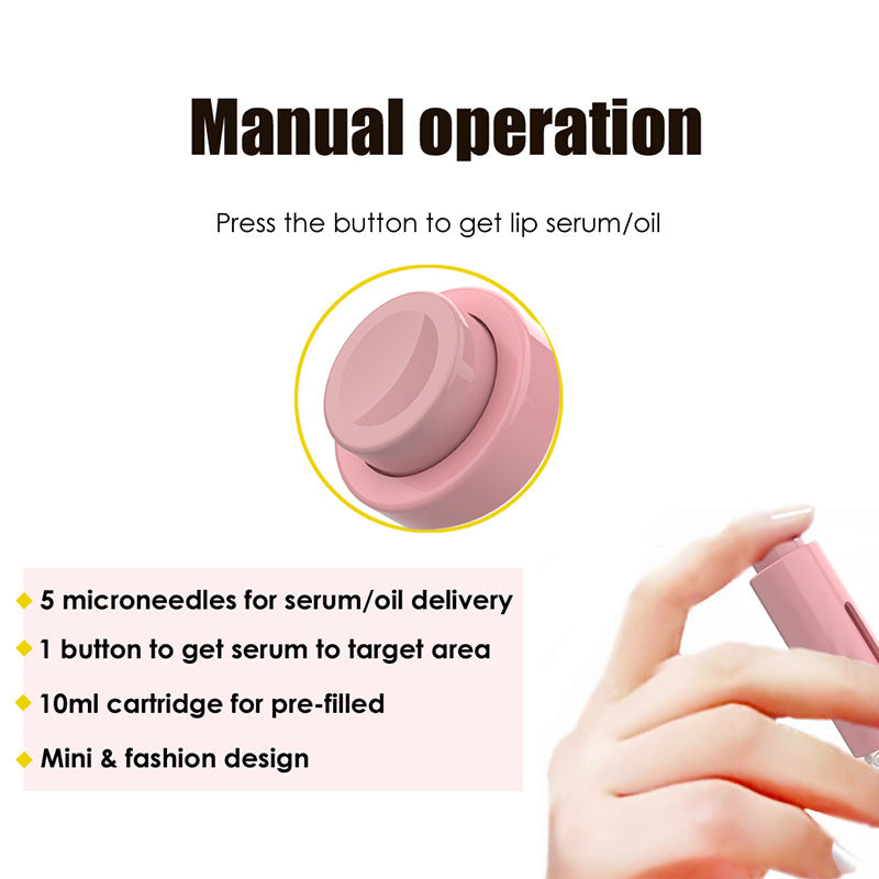 3 In 1 Lip Care Roller Needle Roller