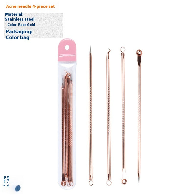 Pimple Pin 4-piece Stainless Steel Acne