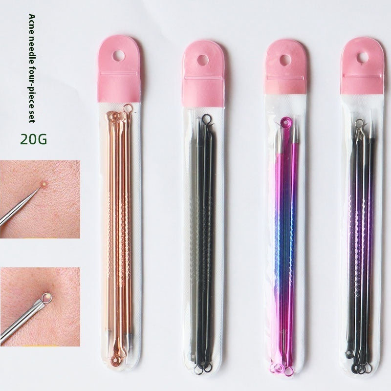 Pimple Pin 4-piece Stainless Steel Acne